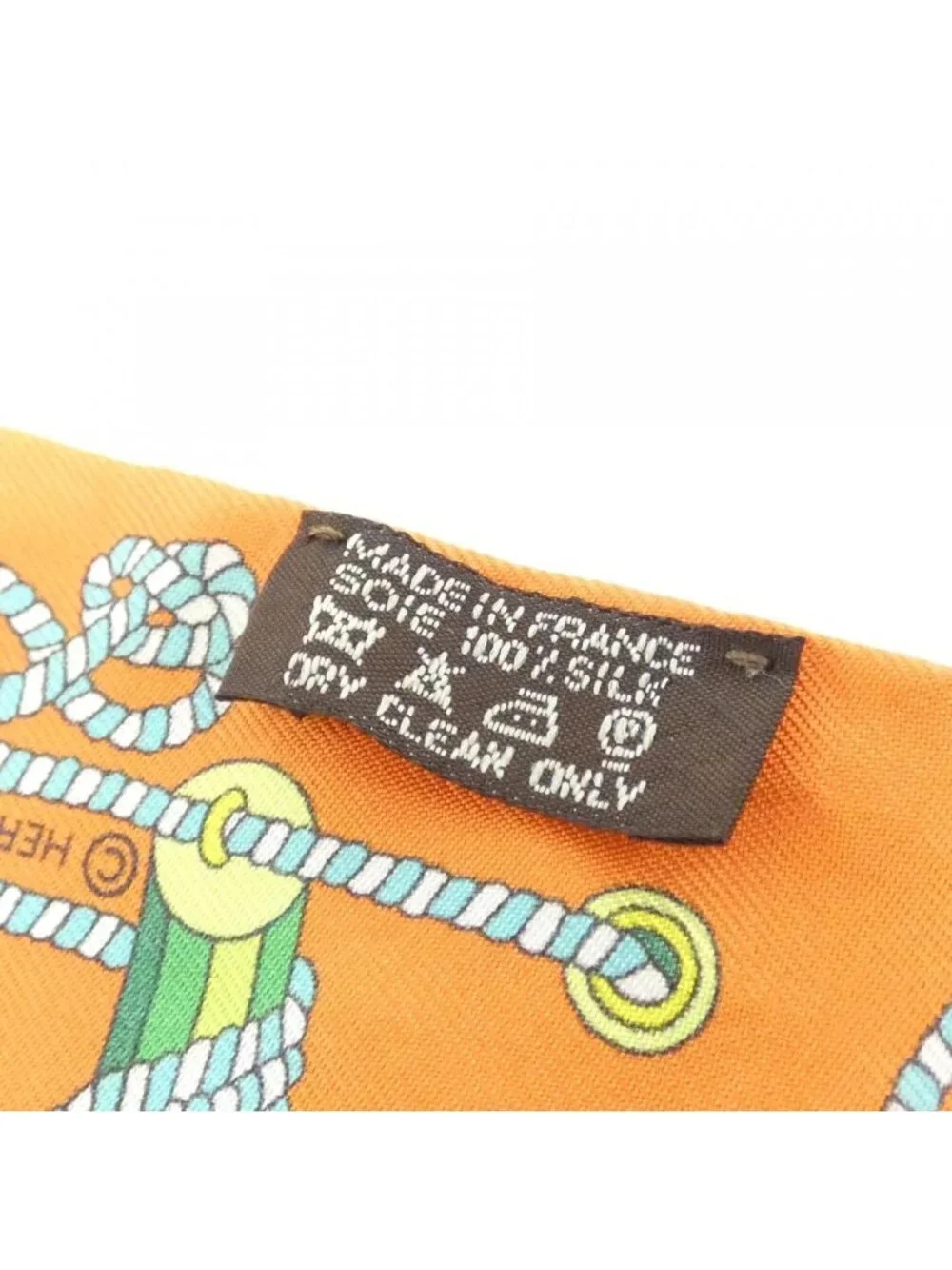 Hermes Twilly Scarf Orange